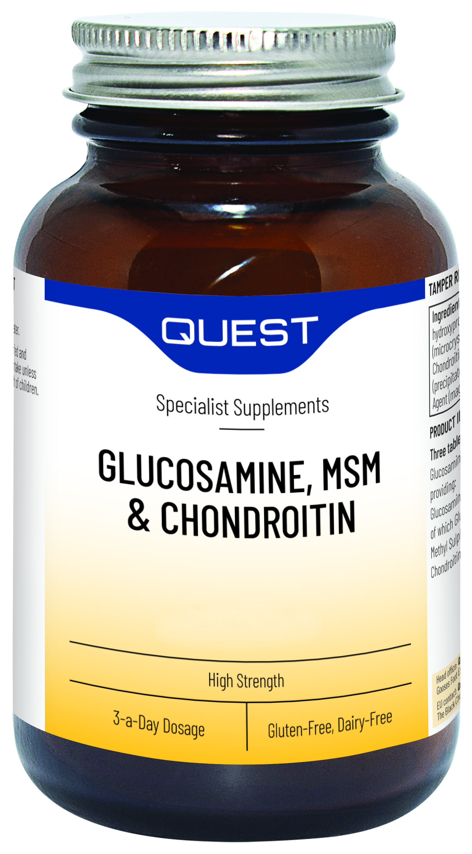 Glucosamine, MSM & Chondroitin 60+30
