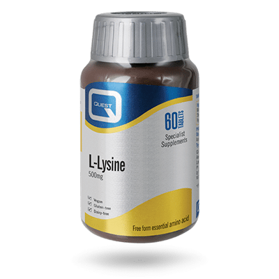 L-Lysine 500mg 60 Tabs