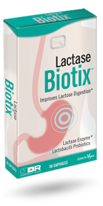 Lactase Biotix Improves Lactose Digestion